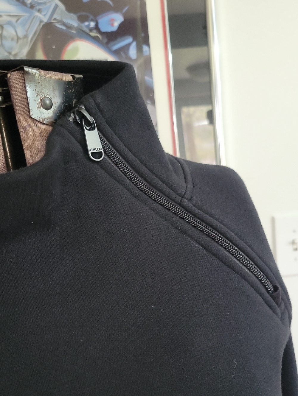 Athleta "Cozy Karma" Dress XL Black - Picture 2 of 15
